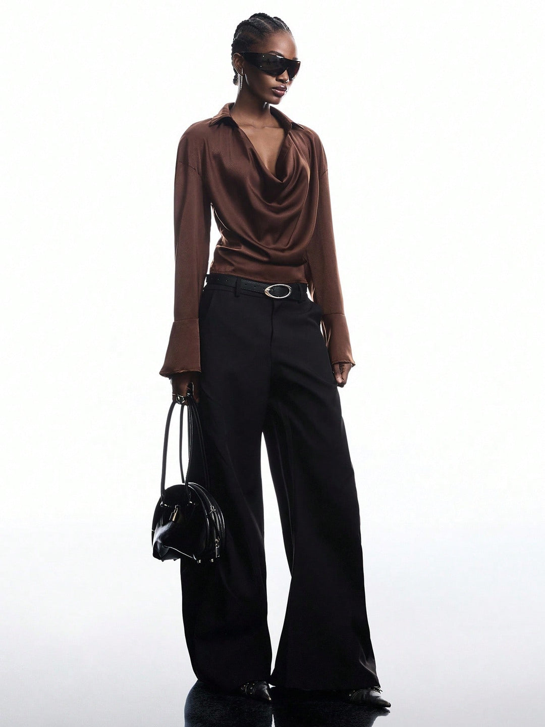 Bluza SHEIN, maro