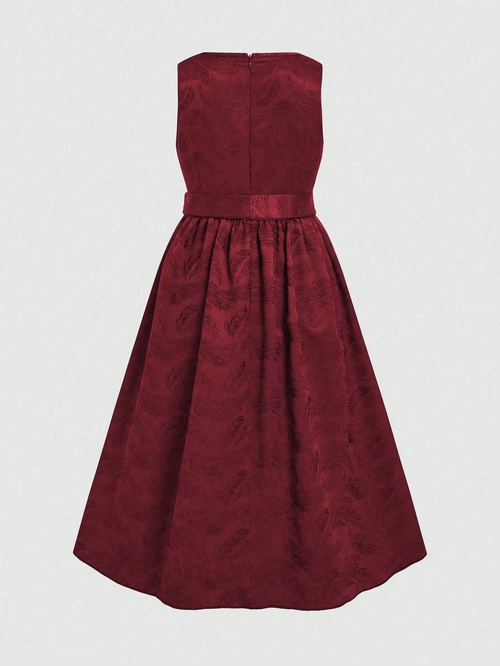 Rochie midi SHEIN, vișiniu