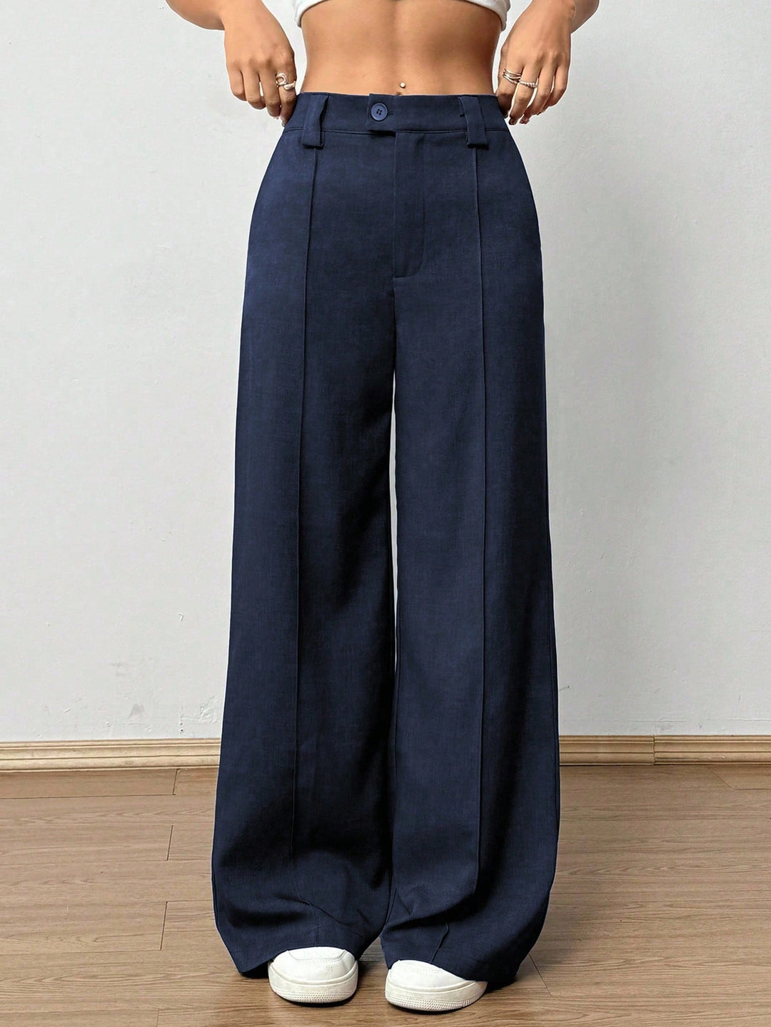 Pantaloni SHEIN, albastru