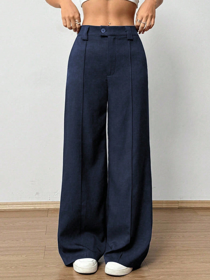 Pantaloni SHEIN, albastru