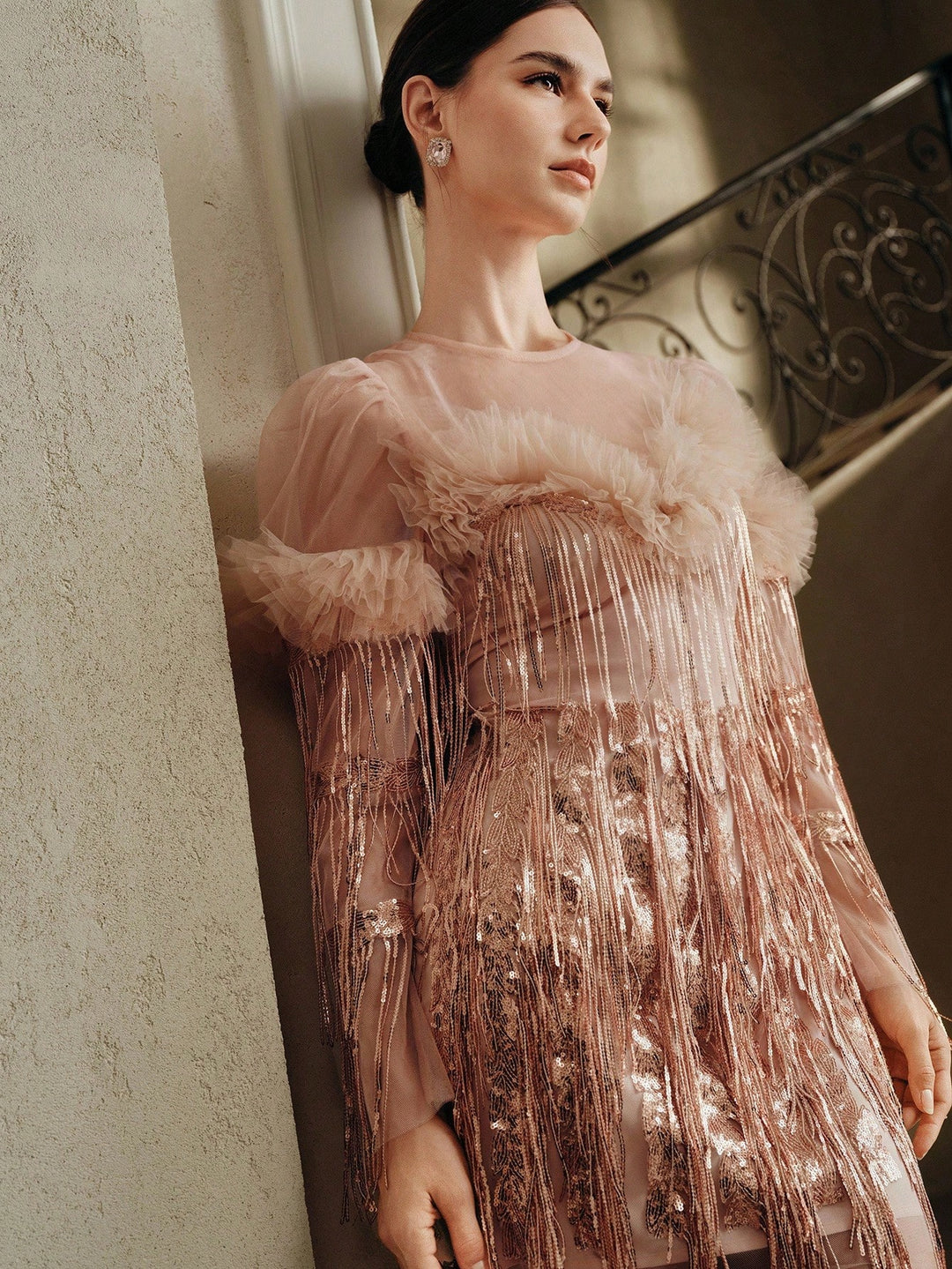 Rochie scurtă SHEIN, roz