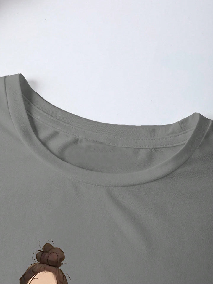 Tricou SHEIN, gri