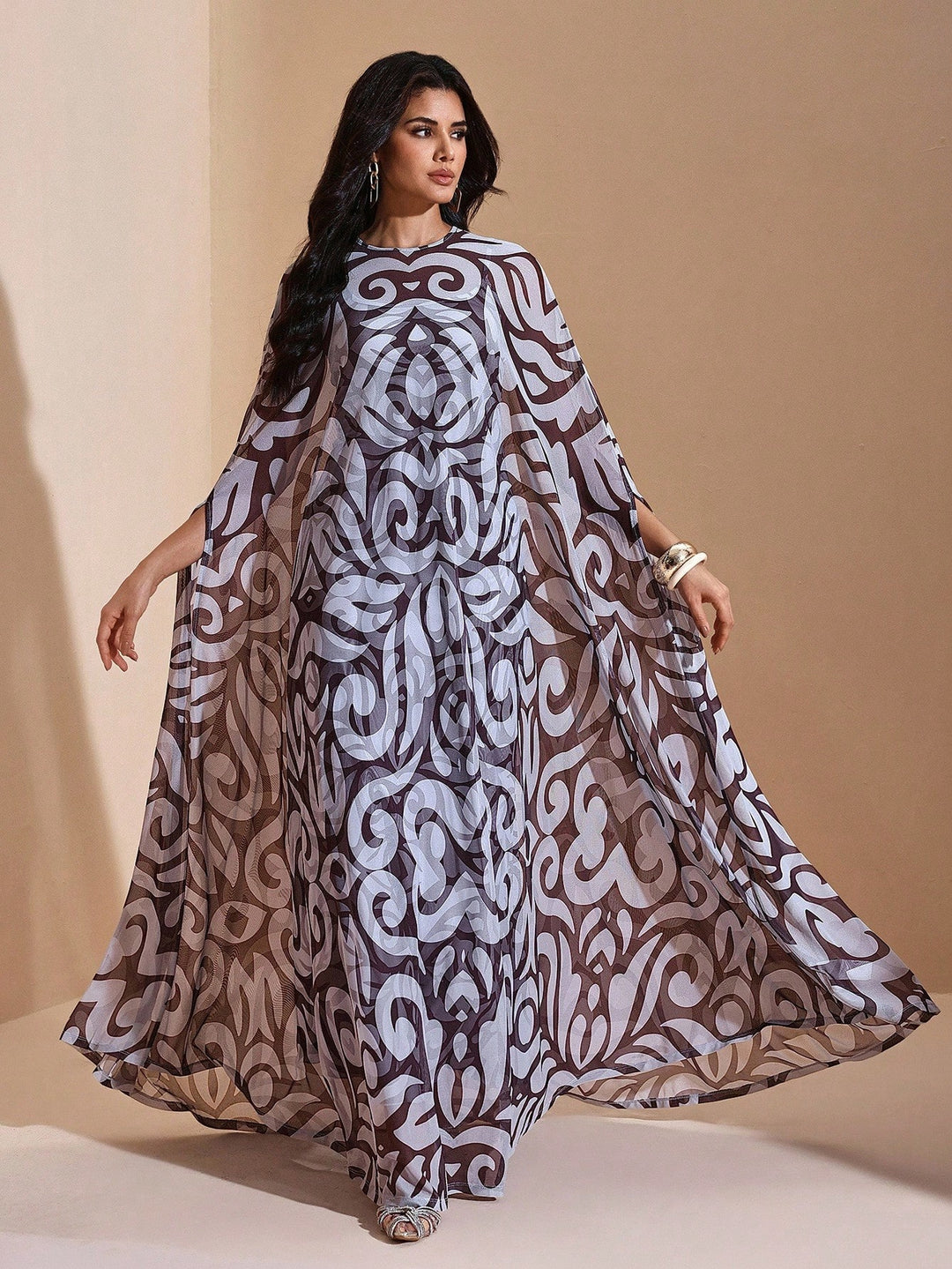SHEIN Maxi Ruha, többszínű