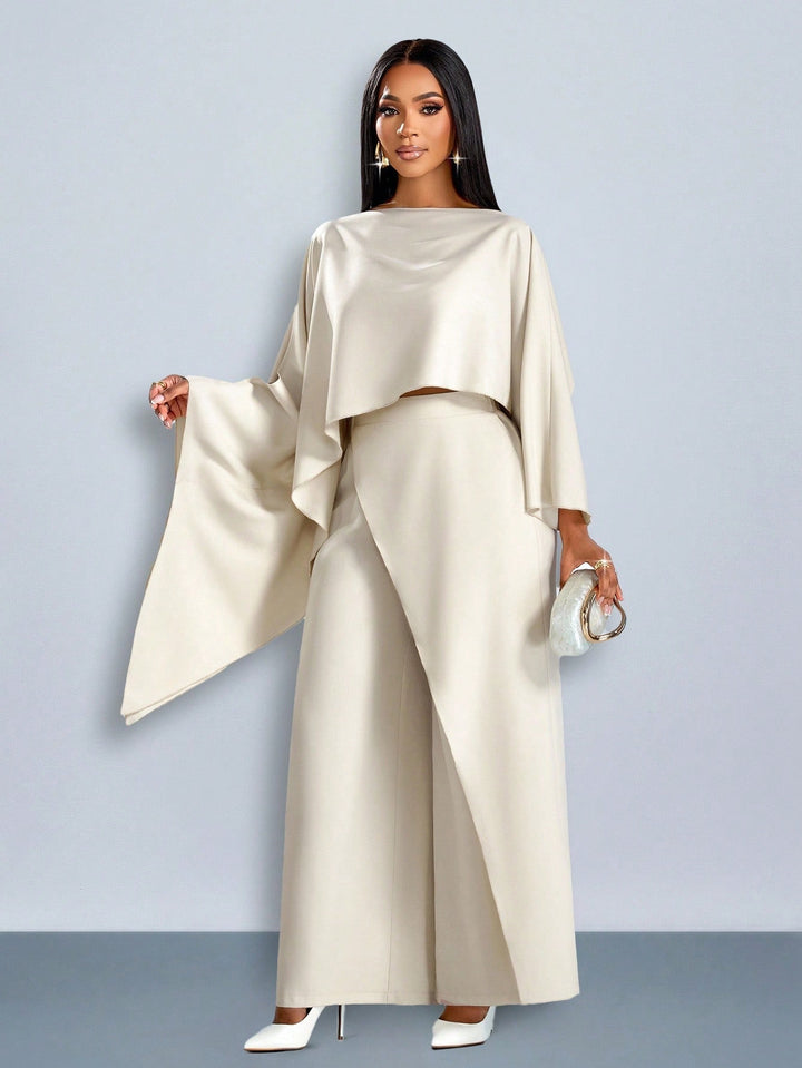 SHEIN OVERALL, krémszínű
