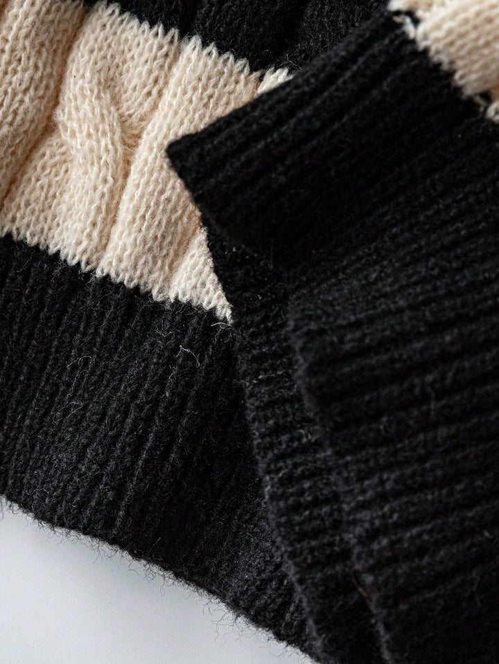 Pulover SHEIN, negru