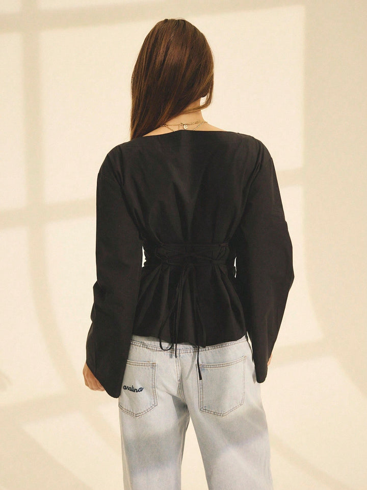Bluza SHEIN, negru