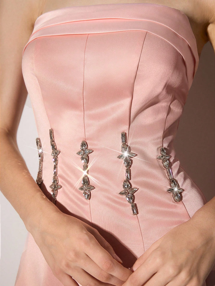 Rochie de ocazie SHEIN, roz