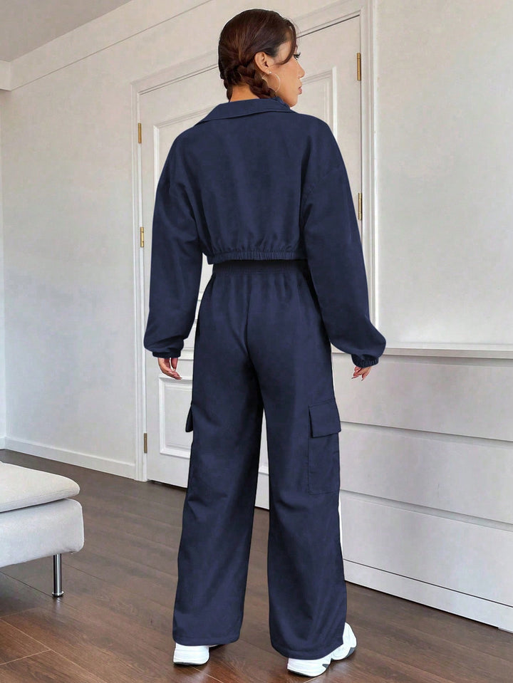 Pantaloni SHEIN, albastru