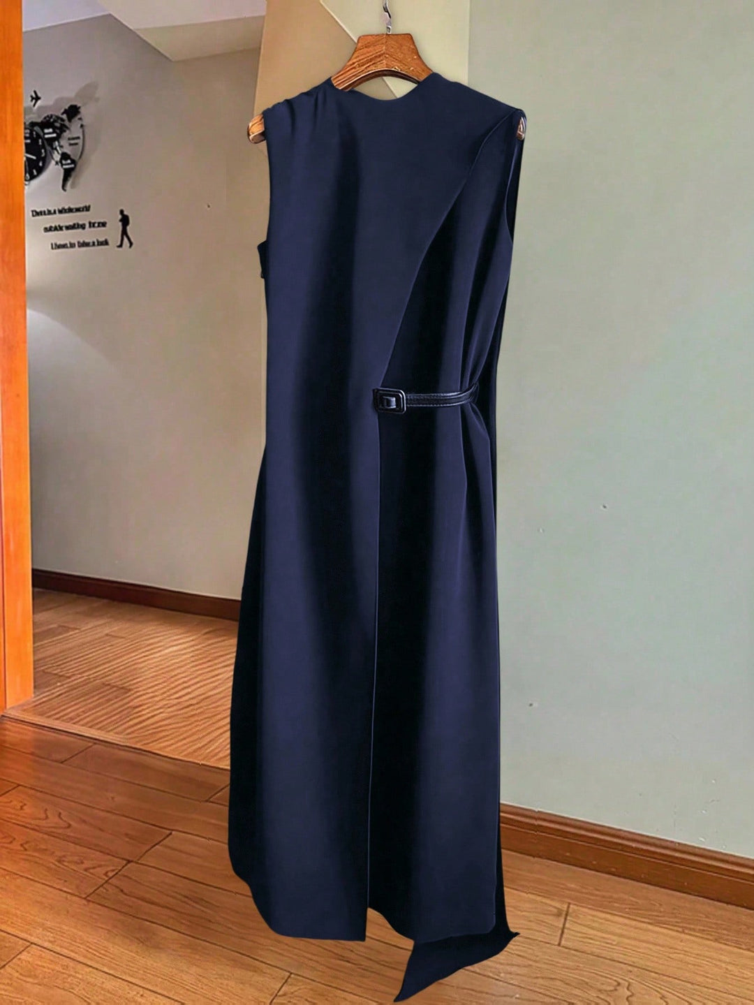 SHEIN maxi ruha, kék
