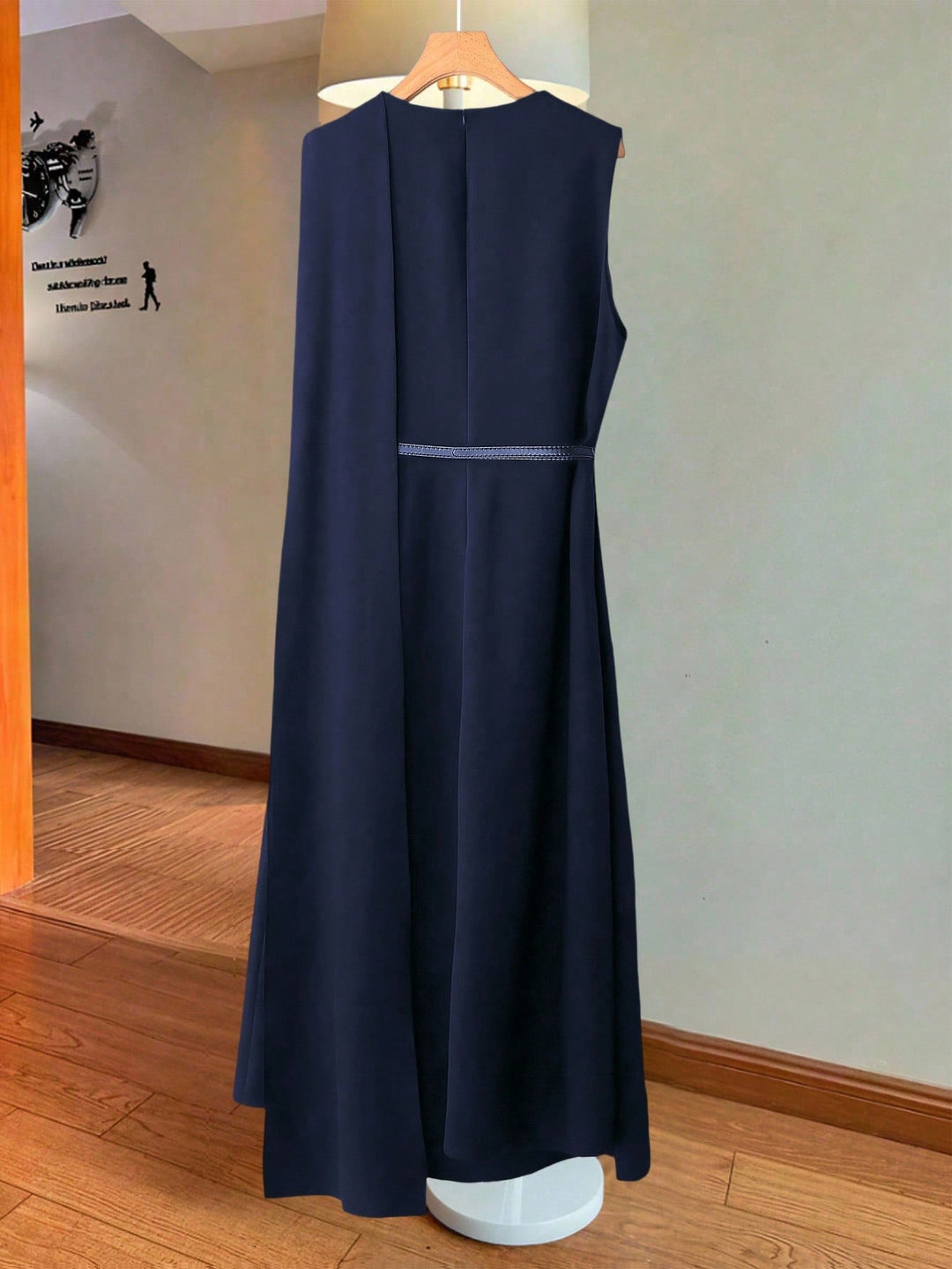SHEIN maxi ruha, kék
