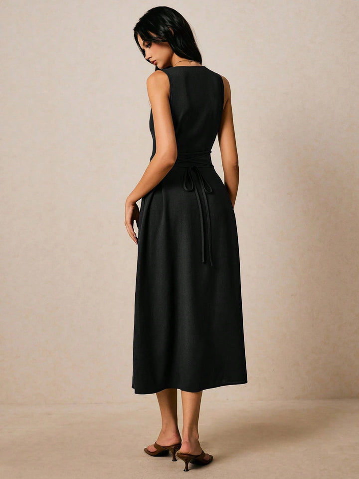 Rochie midi SHEIN, negru