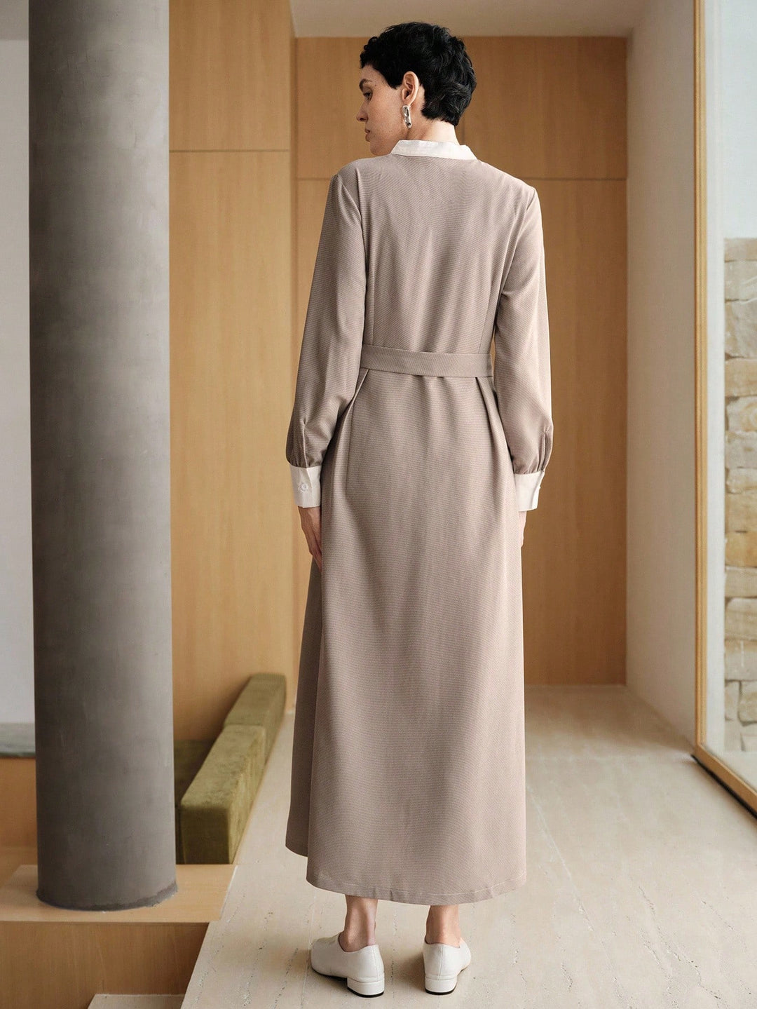 SHEIN Maxi ruha, khaki