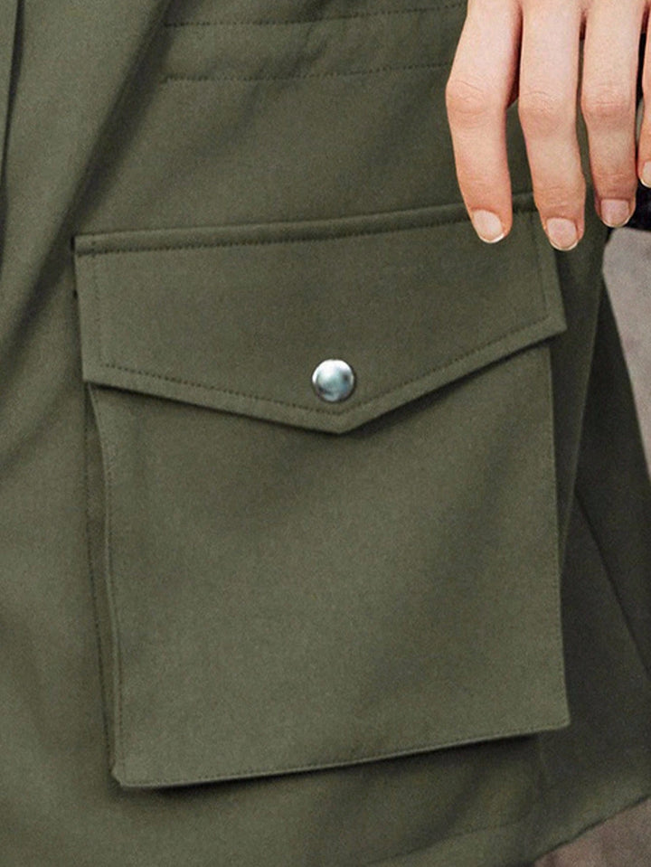 SHEIN kabát, khaki