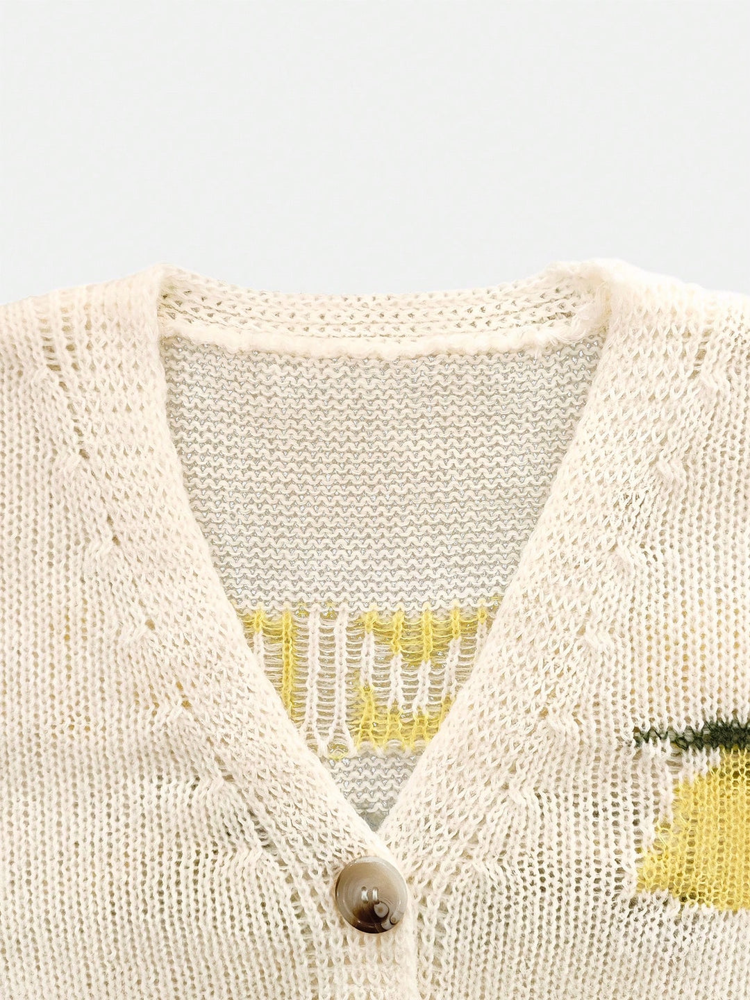 Cardigan SHEIN, crem