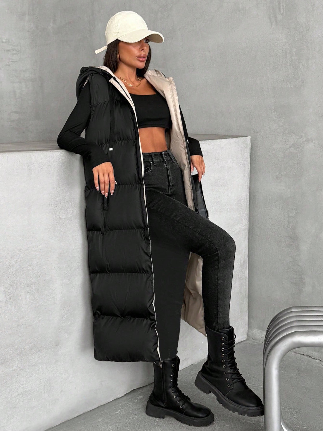 Palton SHEIN, negru