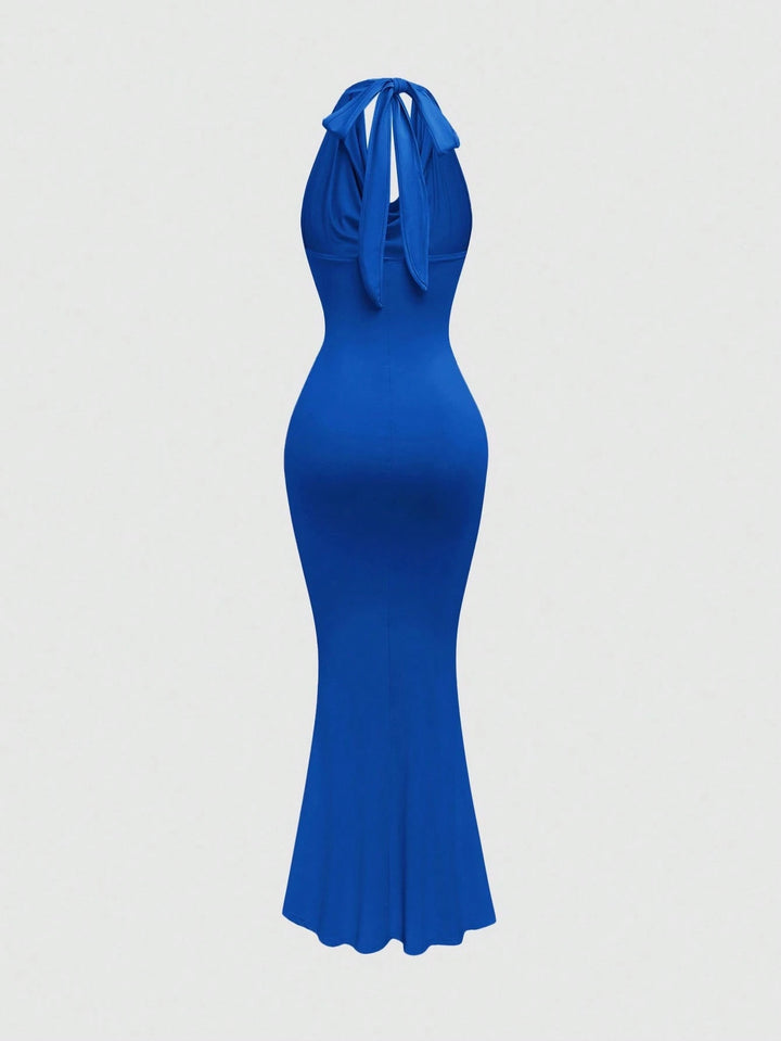 Rochie maxi Shein, albastru