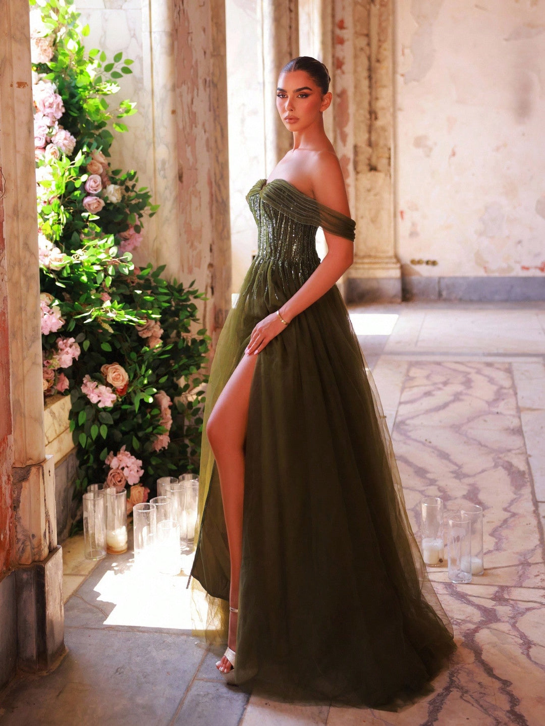 SHEIN ruha, khaki