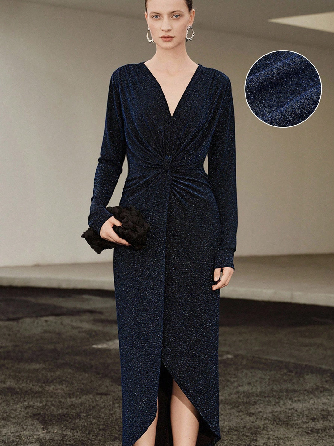 Rochie maxi SHEIN, albastru