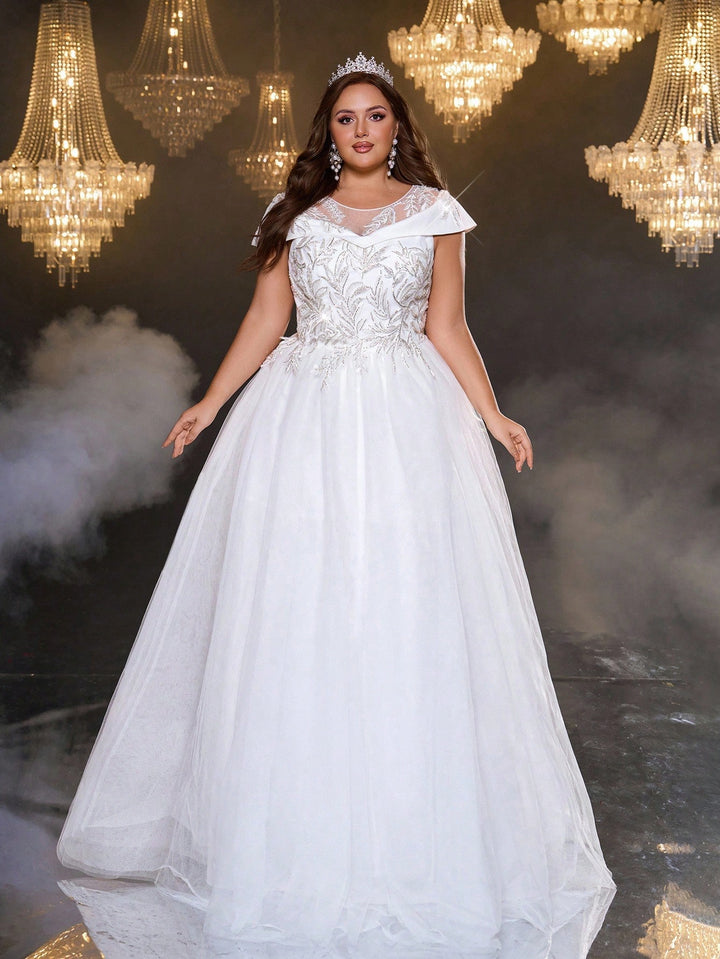 Rochie de mireasă SHEIN, alb