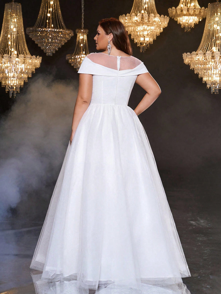 Rochie de mireasă SHEIN, alb