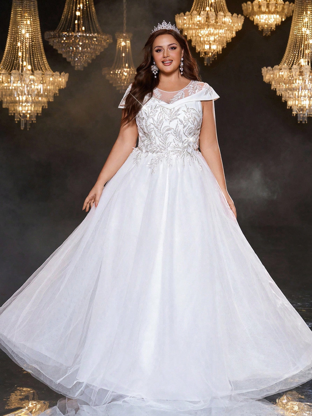Rochie de mireasă SHEIN, alb