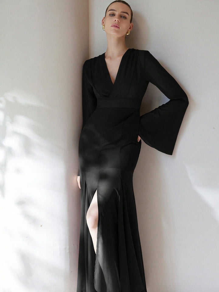 Rochie maxi SHEIN, negru