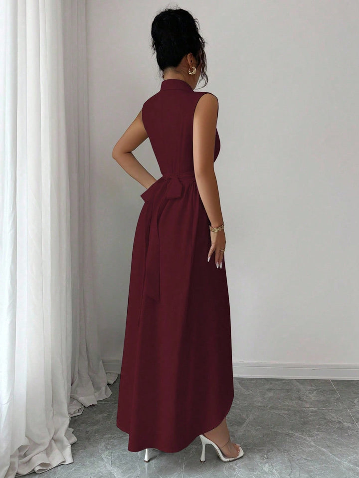Rochie maxi SHEIN, vișiniu