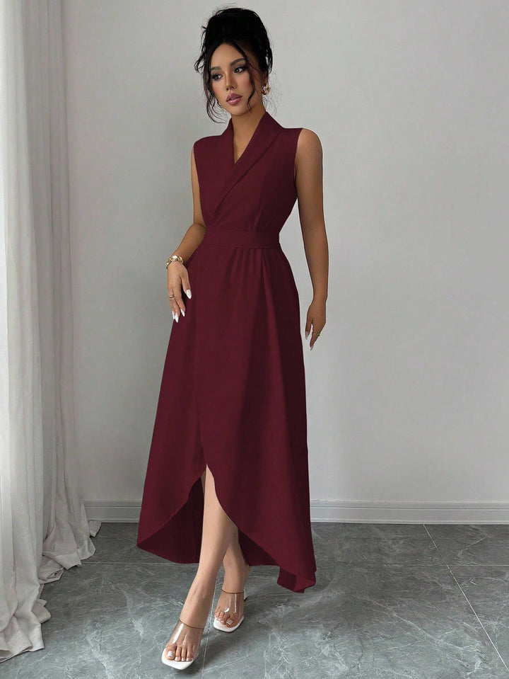 Rochie maxi SHEIN, vișiniu