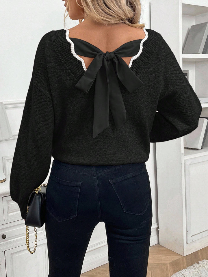 Pulover SHEIN, negru