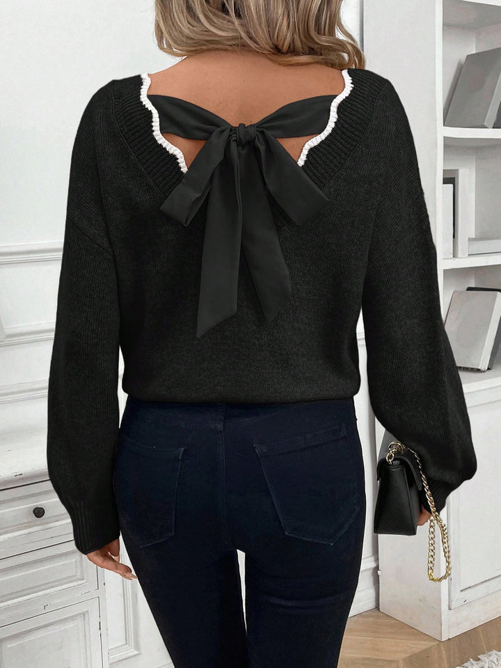 Pulover SHEIN, negru