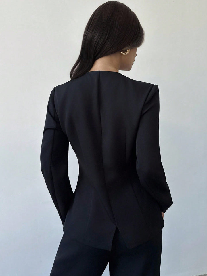 Sacou SHEIN, negru