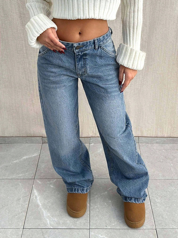 Jeans SHEIN, albastru