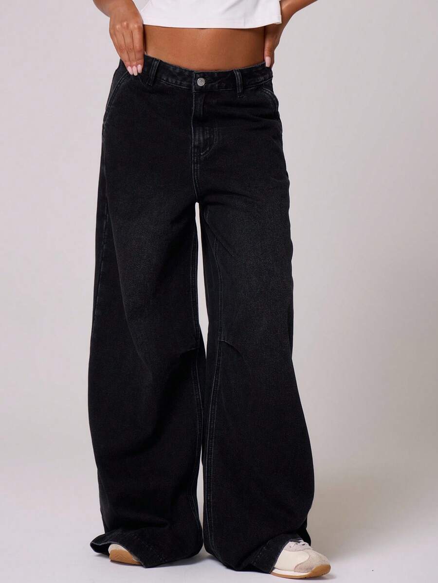 Jeans SHEIN, negru