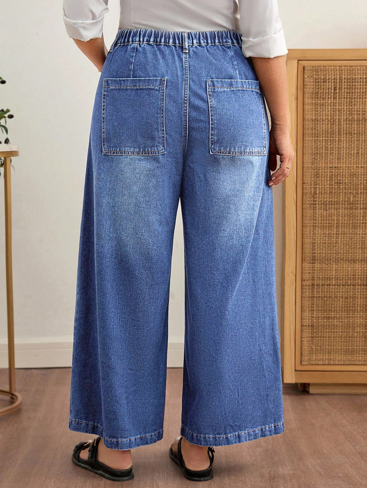 Jeans SHEIN, albastru