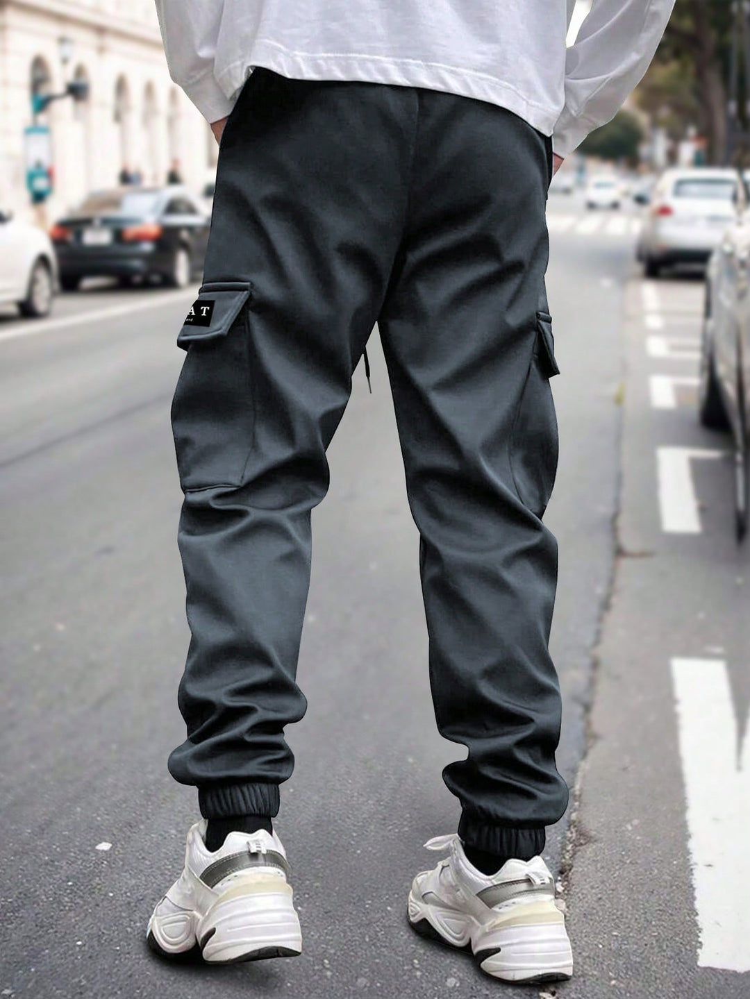 Pantaloni SHEIN, gri