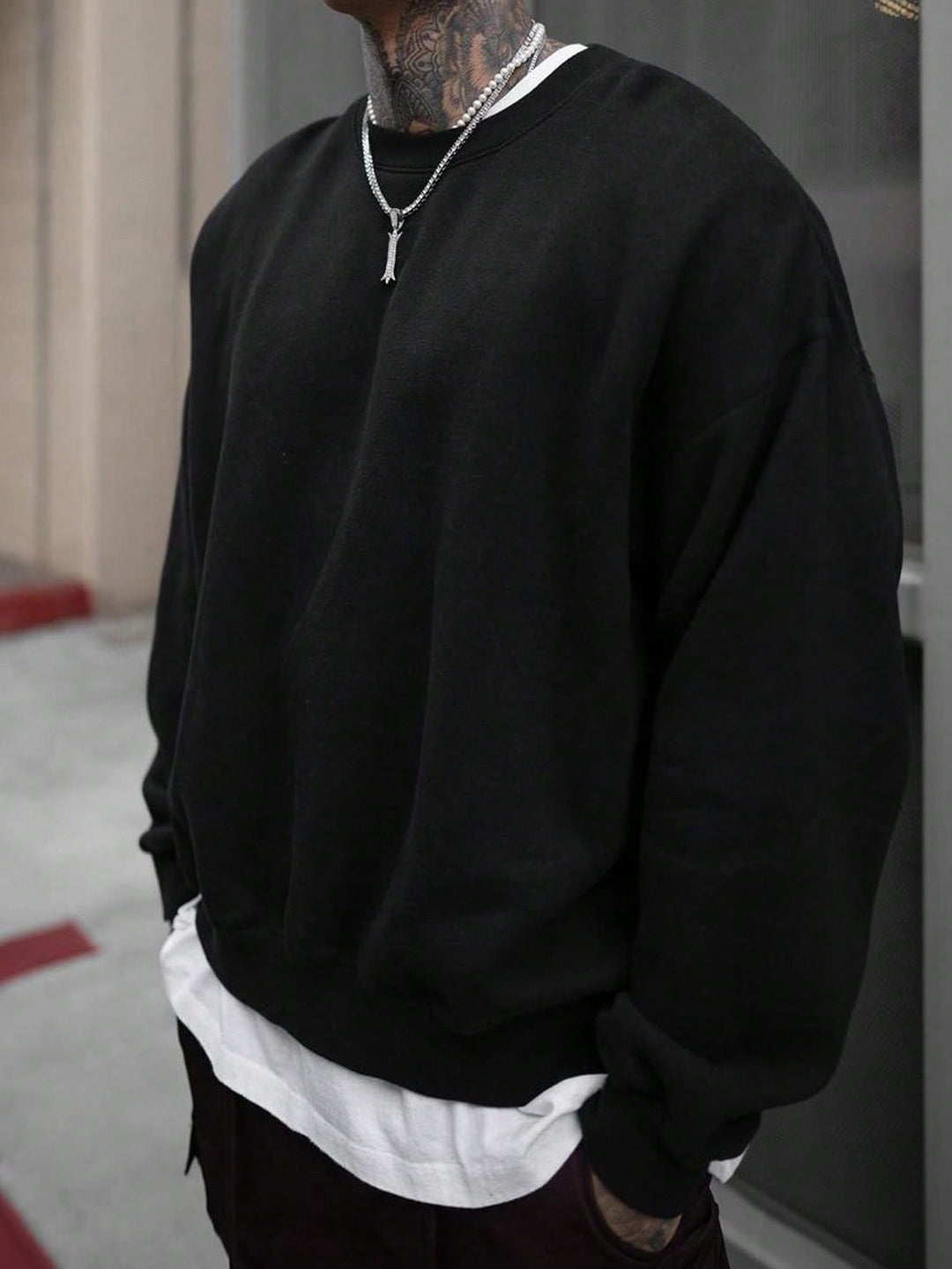 Hanorac SHEIN, negru