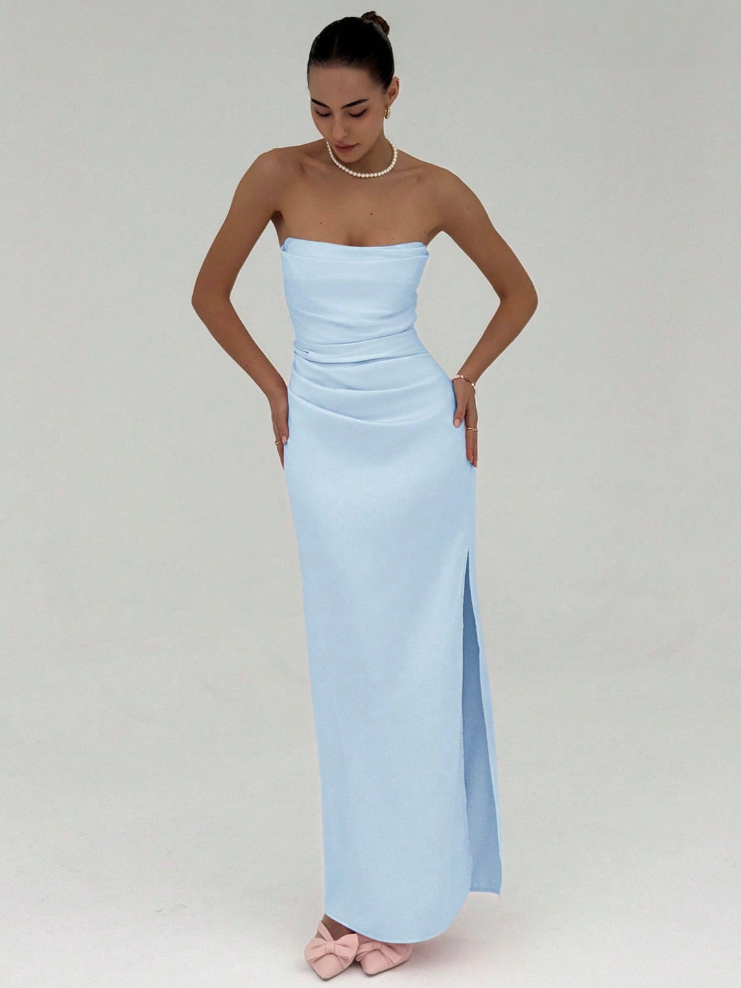 Rochie maxi SHEIN, albastru