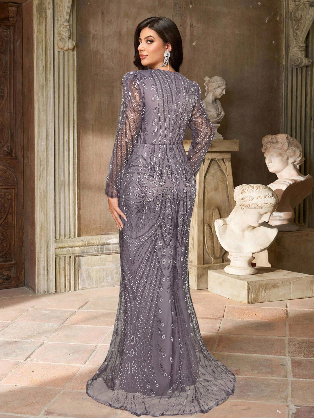SHEIN ruha, lila