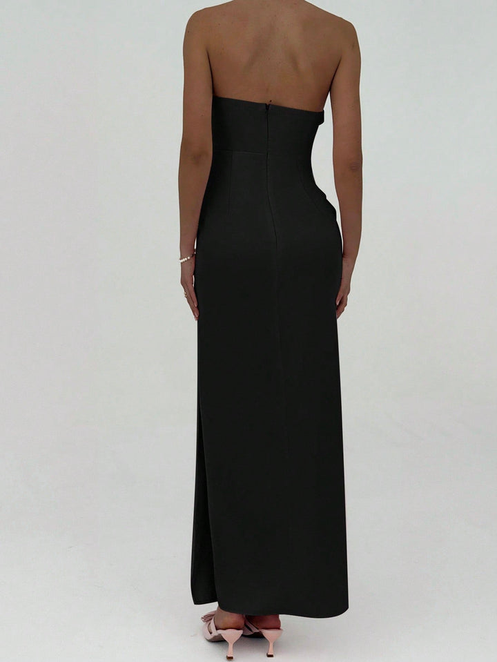 Rochie maxi SHEIN, negru