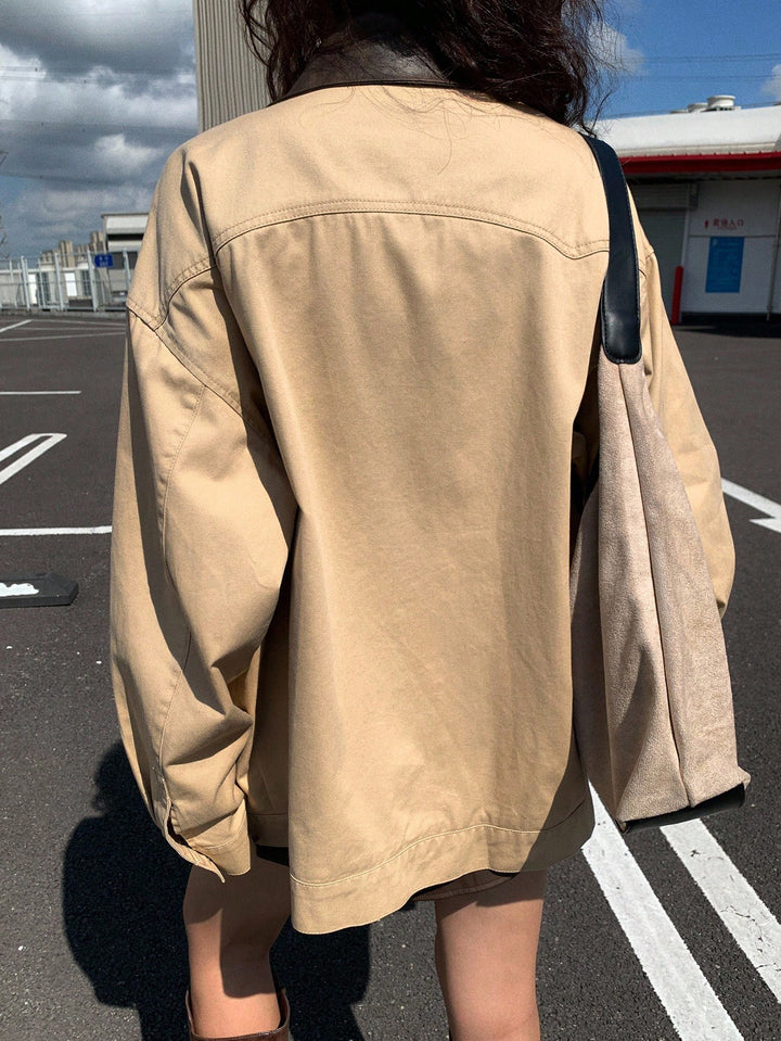SHEIN dzseki, khaki