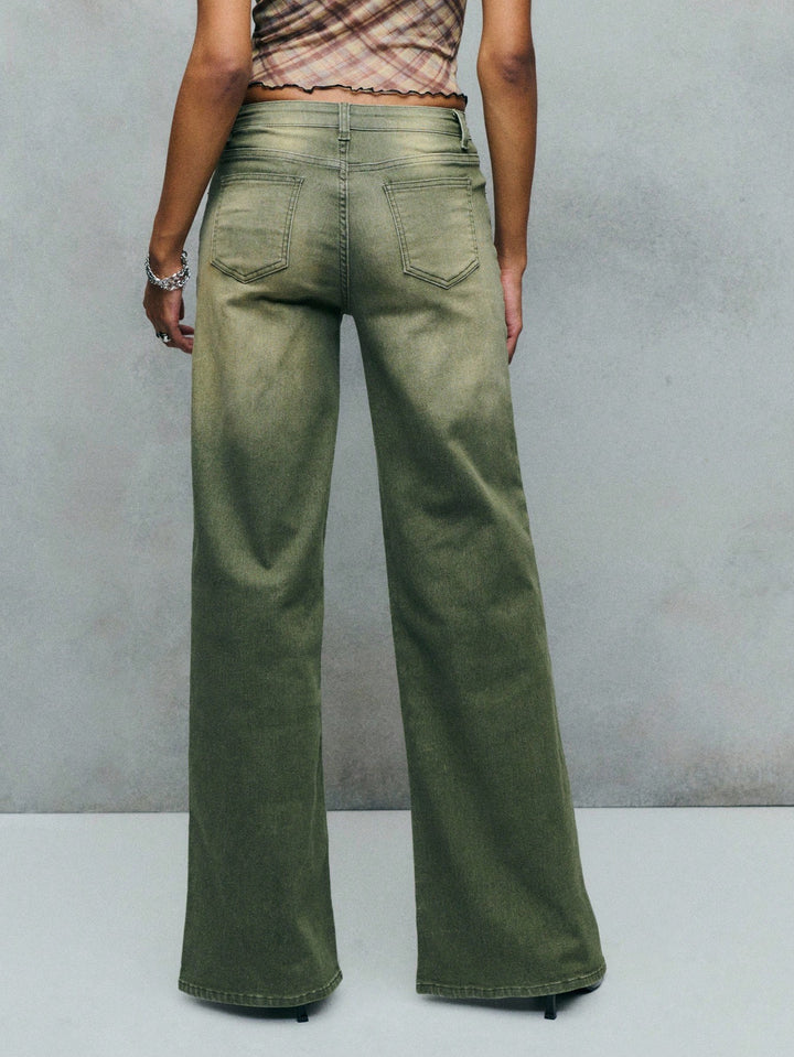 Jeans SHEIN, verde