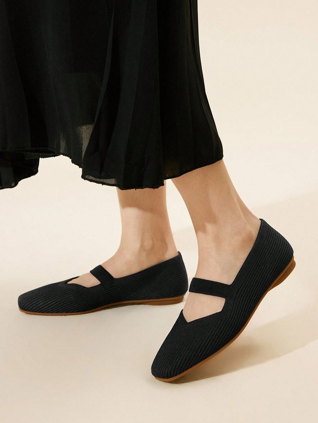 Balerini SHEIN, negru