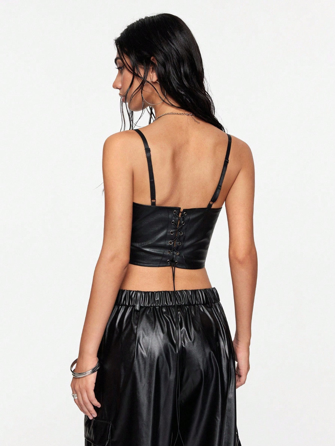 Fekete SHEIN top