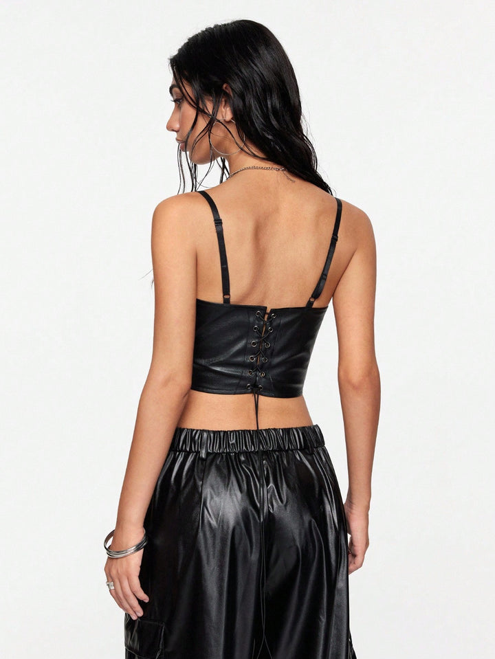 Fekete SHEIN top