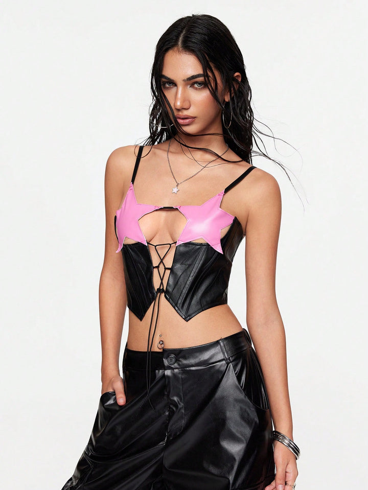 Fekete SHEIN top