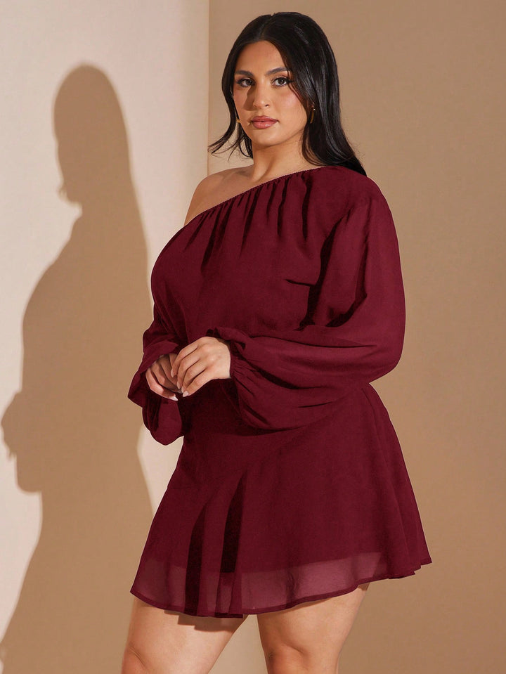 Rochie SHEIN, vișiniu