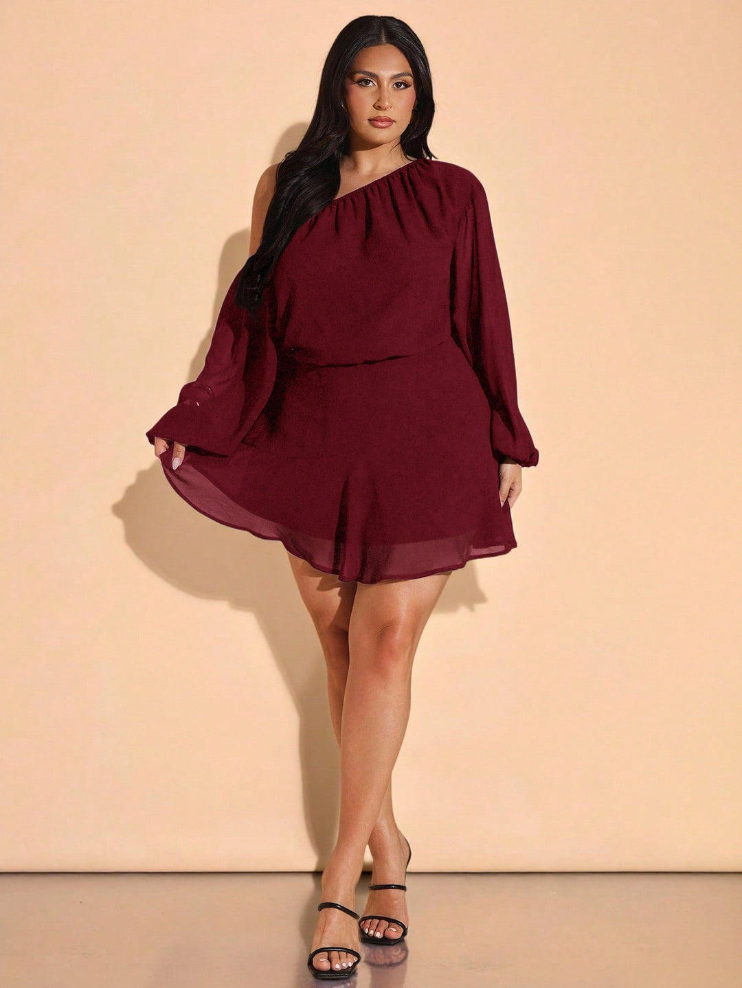 Rochie SHEIN, vișiniu