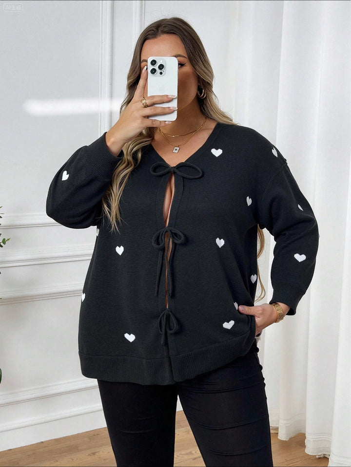 Cardigan SHEIN, negru