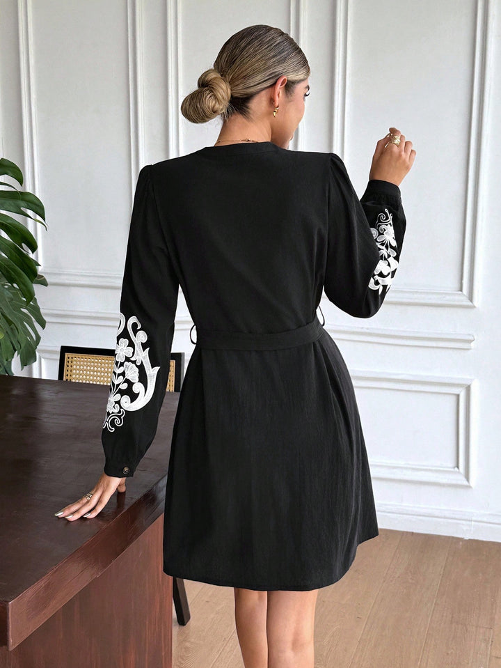 Rochie mini SHEIN, negru