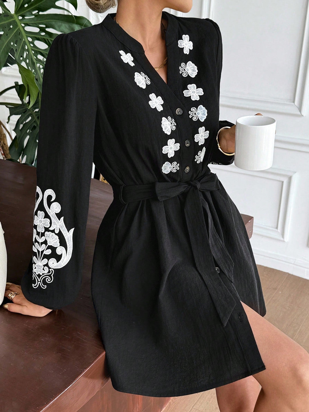 Rochie mini SHEIN, negru